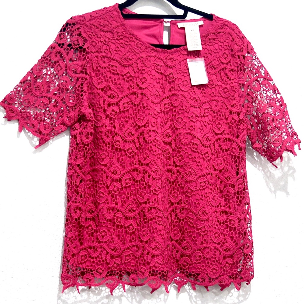 Philosophy Lace Top